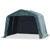 Mobilní přístřešek pro zvířata PVC 550 g/m² 3,3x3,2 m tm. zelený 3055647