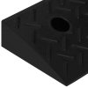 Nájezdové rampy na obrubník 2 ks 50 x 17,5 x 5 cm pryž 150980