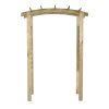 Trelážový oblouk 150 x 60 x 210 cm dřevo 41662