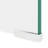 TV stolek / podstavec na monitor čiré sklo 120x30x13 cm 244133