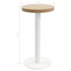 Bistro stolek světle hnědý 40 cm MDF 286414