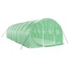Skleník s ocelovým rámem zelený 24 m² 8 x 3 x 2 m 3188041