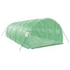 Skleník s ocelovým rámem zelený 24 m² 8 x 3 x 2 m 3188041