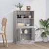 Skříň highboard šedá sonoma 60 x 35,5 x 103,5 kompozitní dřevo 816318