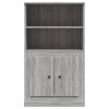 Skříň highboard šedá sonoma 60 x 35,5 x 103,5 kompozitní dřevo 816318