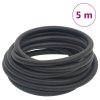 Hybridní vzduchová hadice černá 0,6" 5 m pryž a PVC 154492