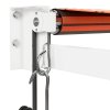 Automatická zatahovací markýza oranžová a hnědá 4 x 3 m 3154493