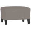 Podnožka taupe 60 x 50 x 41 cm textil 349334
