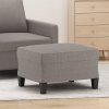 Podnožka taupe 60 x 50 x 41 cm textil 349334