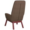 Relaxační židle taupe textil 341392