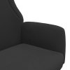 Relaxační židle černá textil 341400