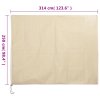 Ochranné návleky na rostliny na zip 2 ks 70 g/m² 3,14 x 2,5 m 3203532