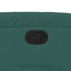 Polohovací křeslo tmavě zelené textil 373580