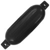 Lodní nárazník 4 ks černý 58,5 x 16,5 cm PVC 92382