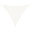 Plachta proti slunci 160 g/m² bílá 4 x 4 x 5,8 m HDPE 311259