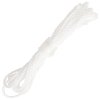 Plachta proti slunci 160 g/m² bílá 4 x 4 x 5,8 m HDPE 311259