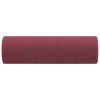 Dekorační polštáře 2 ks vínové Ø 15 x 50 cm textil 349507