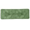 Poduška na palety vzor listů 120 x 40 x 12 cm textil 360642
