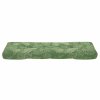 Poduška na palety vzor listů 120 x 40 x 12 cm textil 360642