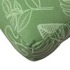 Poduška na palety vzor listů 120 x 40 x 12 cm textil 360642
