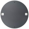 Nástěnné zrcadlo s LED osvětlením kulaté sklo 3078642