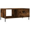 Konferenční stolek kouřový dub 90 x 50 x 40 cm kompozitní dřevo 829225