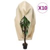 Ochranné návleky na rostliny na zip 10 ks 70 g/m² 3,14 x 2,5 m 3203580