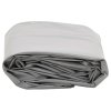 Plachta šedá Ø 2,4 m 650 g/m² 156205