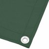 Balkonová zástěna tmavě zelená 75x800 cm 100% polyester oxford 4000257