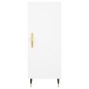 Skříň highboard bílá 34,5 x 34 x 180 cm kompozitní dřevo 3198769