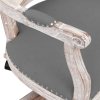 Otočná kancelářská židle tmavě šedá textil 344479