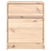 Noční stolky 2 ks 40 x 31 x 50 cm masivní borové dřevo 808124