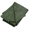 Plachta 180 g/m² 6 x 6 m zelená HDPE 151538