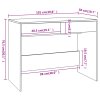 Psací stůl bílý 101 x 50 x 76,5 cm kompozitní dřevo 809557