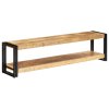 TV stolek 150 x 30 x 40 cm masivní mangovníkové dřevo 247809