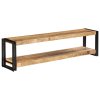 TV stolek 150 x 30 x 40 cm masivní mangovníkové dřevo 247809