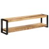 TV stolek 150 x 30 x 40 cm masivní mangovníkové dřevo 247809