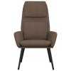 Relaxační židle taupe textil 341321