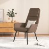 Relaxační židle taupe textil 341321