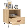 Noční stolky 2 ks dub sonoma 40 x 35 x 47,5 cm kompozitní dřevo 827379