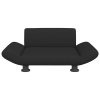 Pelíšek pro psy černý 70 x 45 x 28 cm textil 172000
