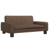 Pelíšek pro psy hnědý 70 x 45 x 30 cm textil 171860