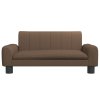 Pelíšek pro psy hnědý 70 x 45 x 30 cm textil 171860