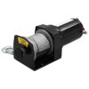 12V elektrický naviják 1360 kg s montážní deskou a lanovým oknem 210230