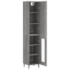 Skříň highboard šedá sonoma 34,5 x 34 x 180 cm kompozitní dřevo 3199063