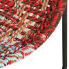 Kruhové křeslo vícebarevné chindi textil 286609