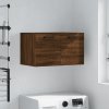 Nástěnná skříňka hnědý dub 60 x 36,5 x 35 cm kompozitní dřevo 830027