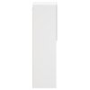 TV skříňky s LED osvětlením 2 ks bílé 30,5 x 30 x 102 cm 837016