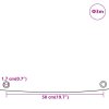 Plachta modrá Ø 3 m 650 g/m² 156224
