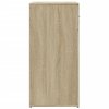 Příborník dub sonoma 79 x 38 x 80 cm kompozitní dřevo 840522